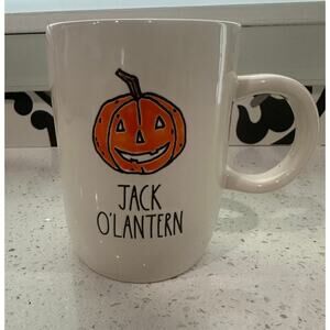 RAE DUNN Coffee Tea Mug Jack O’lantern Pumpkin Artisan Collection by Magenta